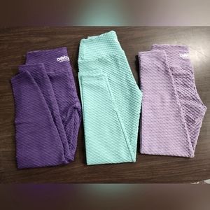 Booty by Brabants Colorful Textured Leggings Set